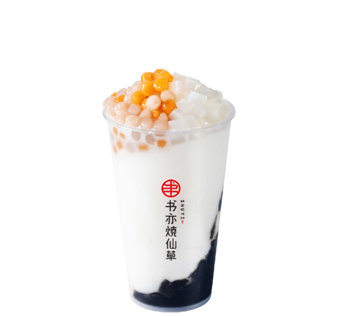 酸奶烧仙草