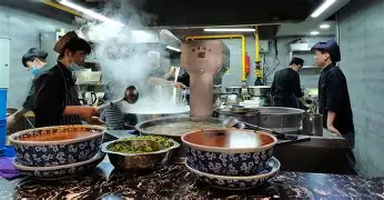 兰州牛肉拉面 门店实拍