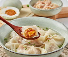 香菇荠菜鲜肉馄饨