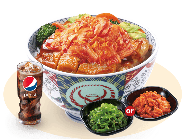 爽脆辣白菜鸡肉饭