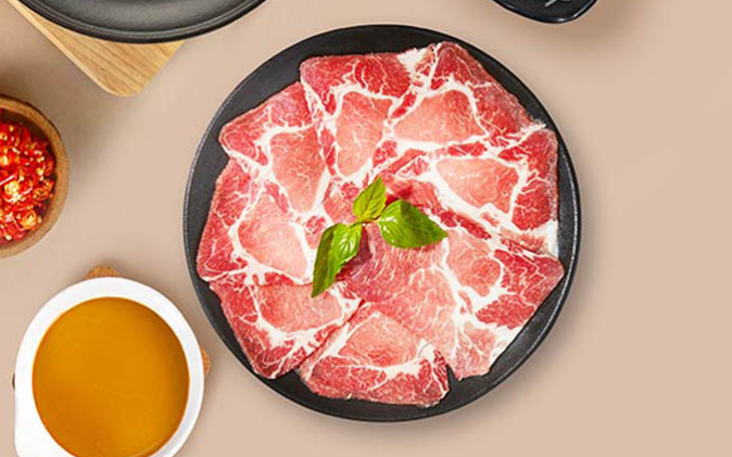 雪花猪肉