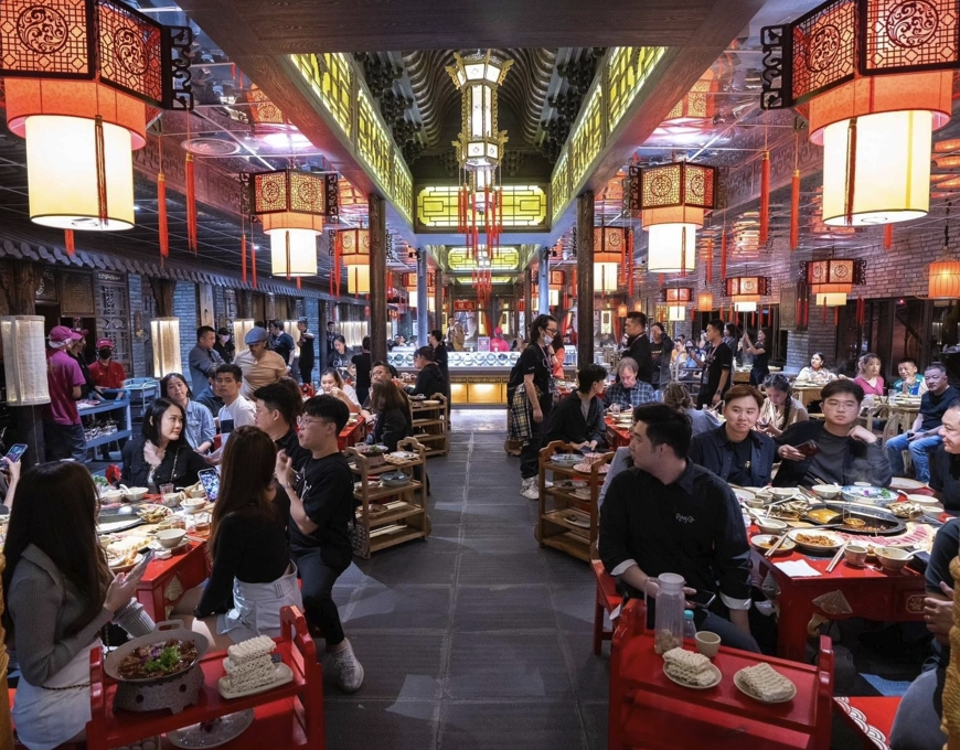 蜀大侠火锅 门店实拍